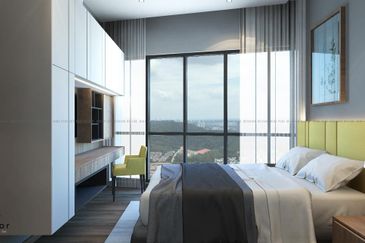 Walking 3min to MRT Fully Furnished Condo 