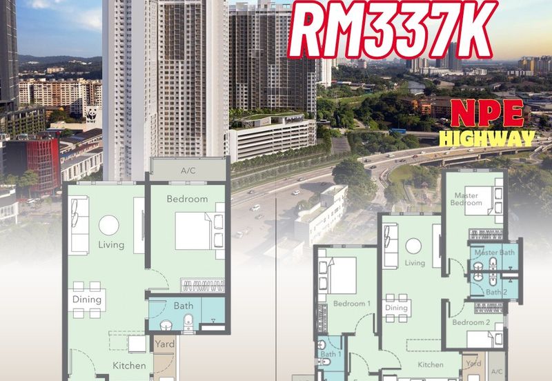PJ Luxury Condo at Sunway now only RM3xxK 