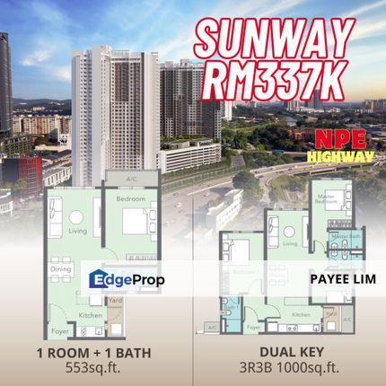 PJ Luxury Condo at Sunway now only RM3xxK , Selangor, Bandar Sunway
