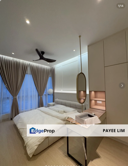 Next to TRX 5 mins walk to MRT & LRT, Freehold, Fully Furnished, Kuala Lumpur, KL City