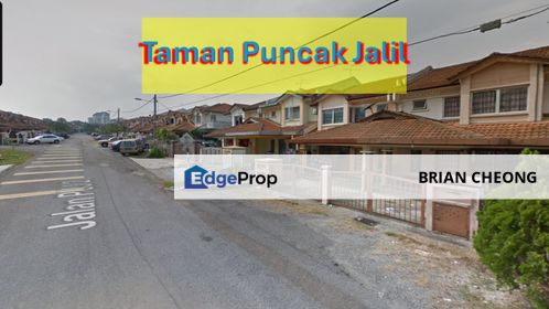 Taman Puncak Jalil, Bukit Jalil, Seri Kembangan 2 storey House For Sale  , Selangor, Puncak Jalil