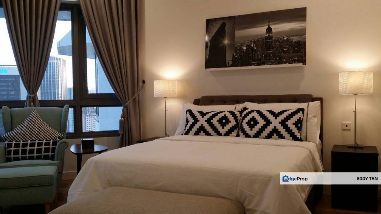 The Sentral Residences 2 Rooms Fully Furnished For Rent for Rental RM4,300 By EDDY TAN