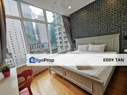 Sky Suites KLCC 2 Rooms 2 Baths Fully Furnished For Rent near LRT Monorail, Kuala Lumpur, KLCC