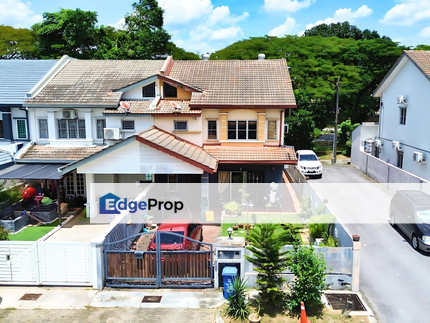 Double Storey Terrace End Lot Bukit Rimau Seksyen 32 Shah Alam, Selangor, Shah Alam