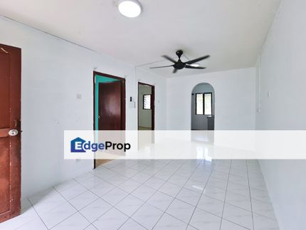 [CANTIK TINGKAT 1] Flat Seksyen 2 CORNER UNIT Blok C Wangsa Maju, Kuala Lumpur, Wangsa Maju