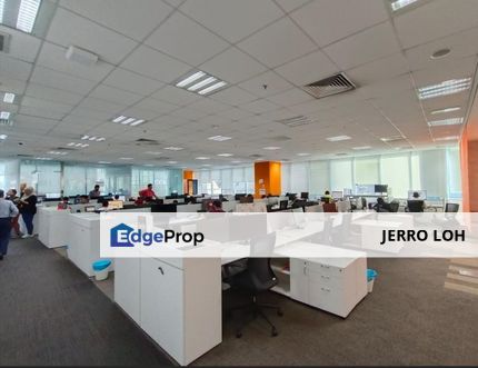 Guoco Tower Partition Rooms N Carpet Ready Office For Rent, Kuala Lumpur, Damansara Heights
