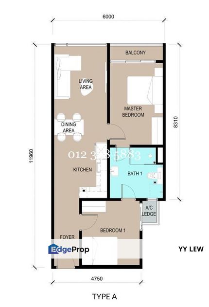 2Carparks,2Rooms1Bath,1Min to Malls,Eateries,Shops, Kuala Lumpur, Jalan Klang Lama (Old Klang Road)