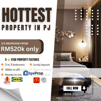 2024 Hottest 2/3 bedroom Property in Petaling Jaya, Selangor, Petaling Jaya