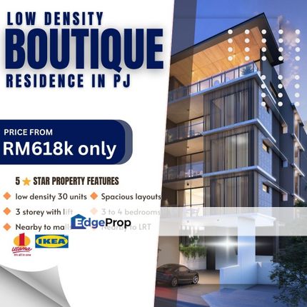 New Launch Boutique Residence in Petaling Jaya, Selangor, Kayu Ara