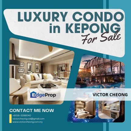 Hot New Property Next to MRT, Kuala Lumpur, Kepong