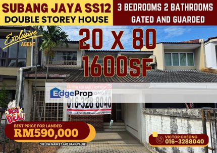 H O T! Below Market Price 2 storey home in Subang!, Selangor, Subang Jaya