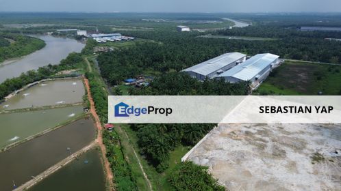 Agri land zoned industrial for sale in Telok Mengkuang., Selangor, Klang