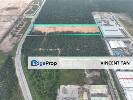 10-Acre Freehold Intermediate Industrial Land in Olak Lempit – RM80/sqft, Selangor, Kuala Langat