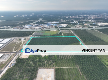 61.6-Acre Freehold Intermediate Industrial Land in Jenjarom – RM35/sqft, Selangor, Kuala Langat