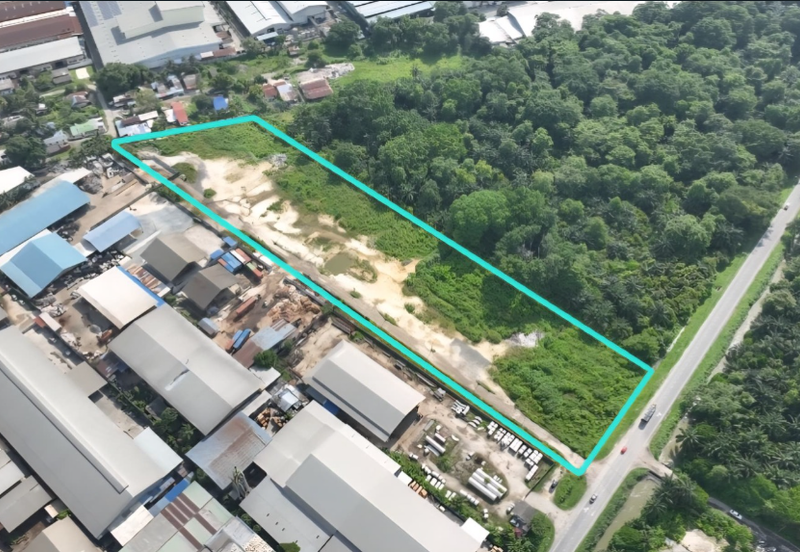 5.5-Acre Freehold Intermediate Industrial Land in Klang – RM95/sqft