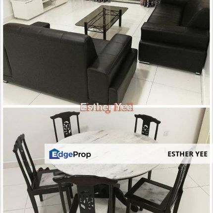 D'Pines - Fully Furnished - Facing KLCC -1394sf - 4r2b, Selangor, Ampang