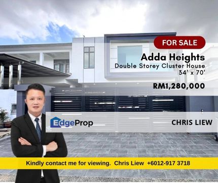 Adda Heights YELLOW HORIZON renovated cluster, Johor, Johor Bahru