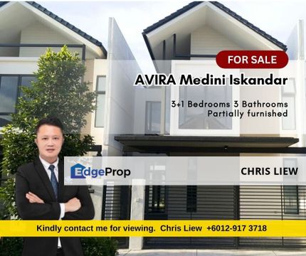 AVIRA Medini 2-storey garden terrace, G&G, Johor, Nusajaya