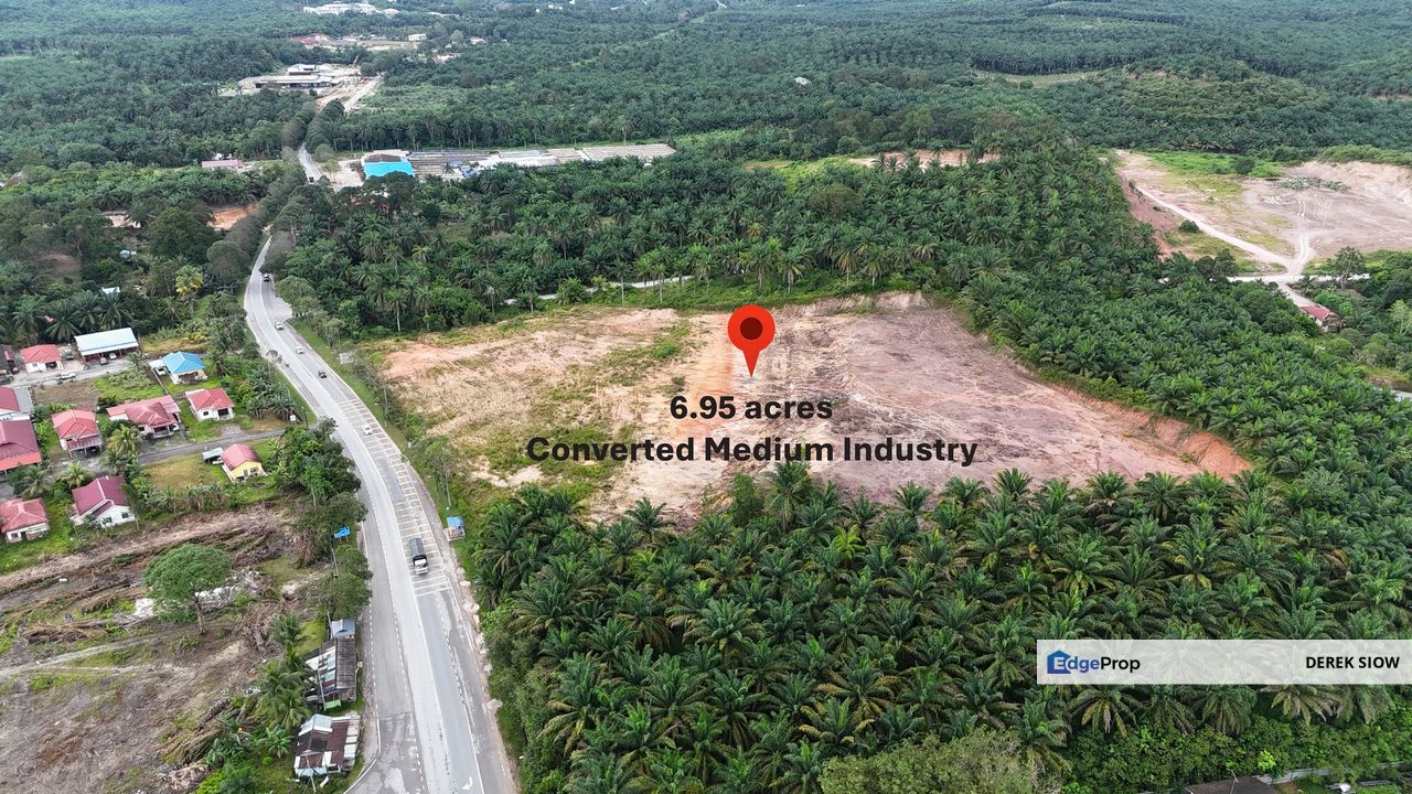 6.95 acres of Converted Medium Industrial Land in Bukit Batu, Sedenak, Johor, Johor, Kulai
