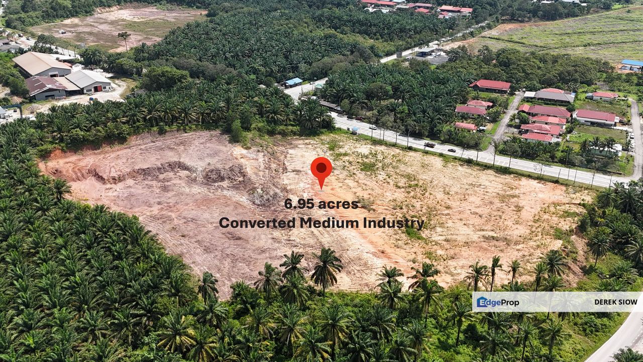 6.95 acres of Converted Medium Industrial Land in Bukit Batu, Sedenak, Johor, Johor, Kulai