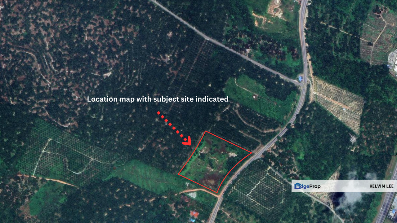 Jalan Besar - Jalan Air Hitam, Simpang Renggam, Johor  Light Industrial Freehold Land For Sale, Johor, Kluang