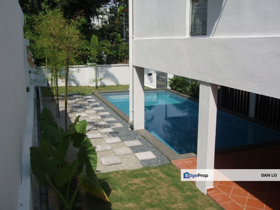 Bangsar spacious freehold bungalow with private pool for rent, Kuala Lumpur, Bangsar