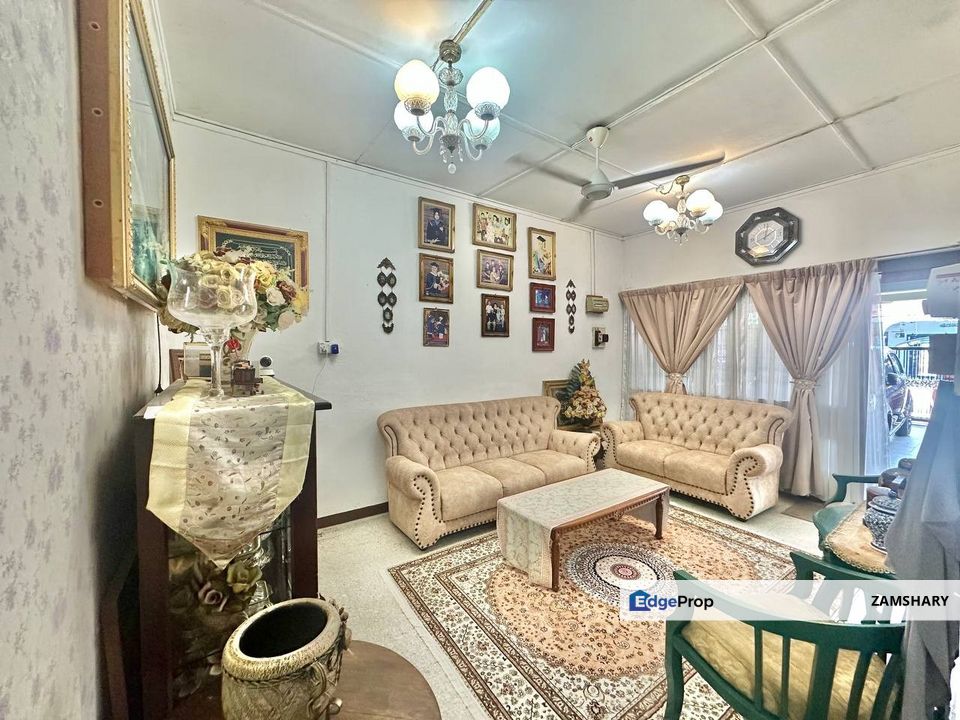 AU5 Taman Lembah Keramat, END LOT Single Storey Terrace For Sale, Selangor, Gombak