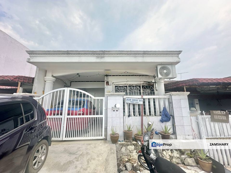 Taman Desa Baiduri, Cheras , Single Storey Terrace For Sale, Selangor, Cheras South