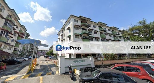 [Near LRT] Pandan Indah Nuri Court Apartment , 3Rooms , Level 3 Walk Up , Below Market, Selangor, Pandan Indah