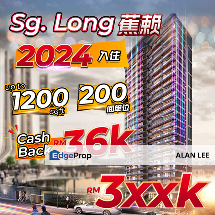 Sungai Long New Condo , Freehold , 4Rooms , Low Density , Residential Title, Selangor, Bandar Sungai Long