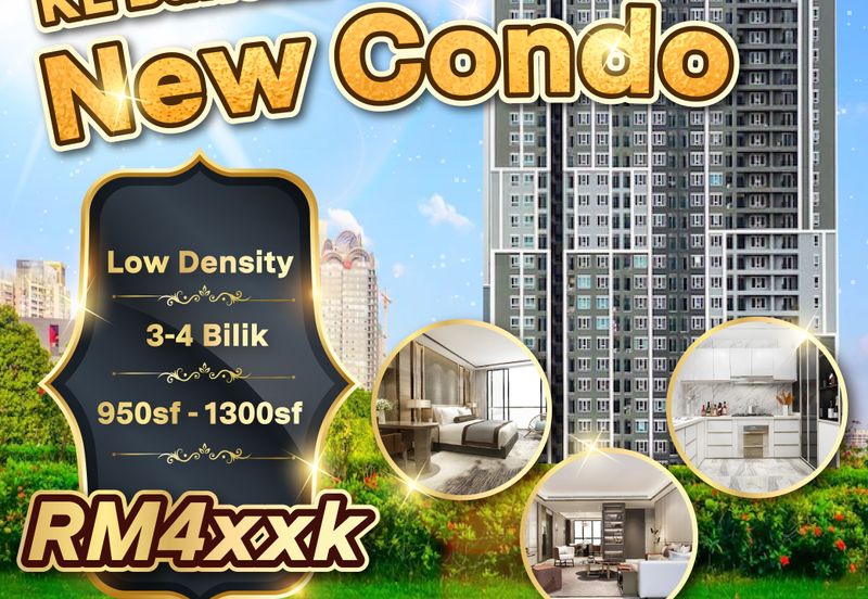 Bandar Tasik Selatan New Condo , Low Density , Residential Title , Near LRT & KTM , Below Market