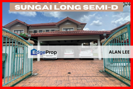 Bandar Sungai Long Taming Indah 2 Storey Semi-D House, Selangor, Bandar Sungai Long