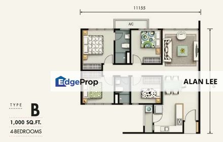 Cheras M Vertica Residence , 4Rooms , Developer New Unit , B/Market, Kuala Lumpur, Cheras