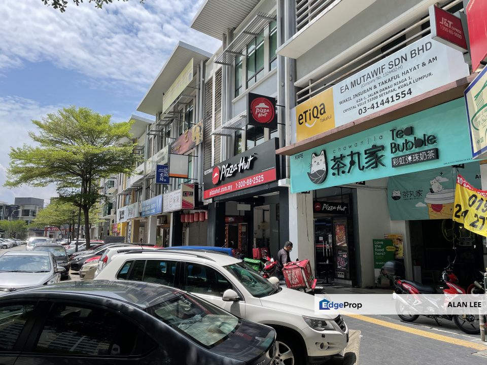 Plaza Crystal Ville Danau Kota Ground Floor Shoplot , 22x75 , Limited Unit  , Kuala Lumpur, Setapak