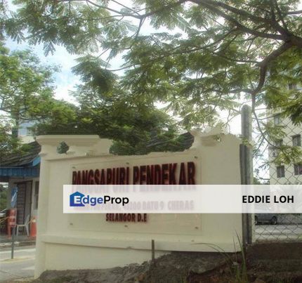 20% Off Bank Auction Pangsapuri Pendekar @ Tun Perak Cheras, Selangor, Cheras