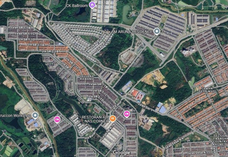 Saujana Rawang Land for Sales, RM 68 per sf