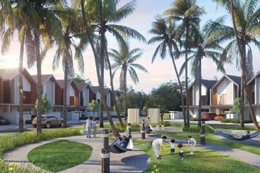 2storey Terraced House Gamuda Cove Palma Sand 