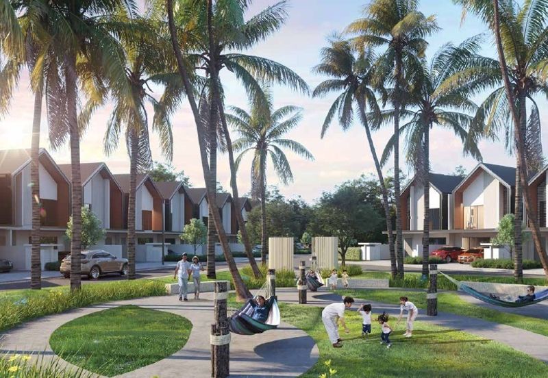 2storey Terraced House Gamuda Cove Palma Sand 