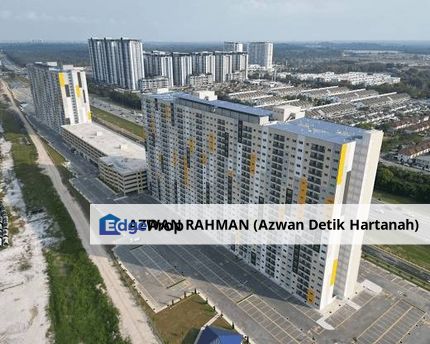 IDAMAN BSP 21, KUALA LANGAT, UNIT CANTIK, 3 Bilik, 3 Bilik Air 2 Parking, Selangor, Kuala Langat