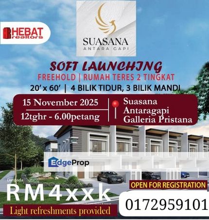  Antara Gapi 0 Booking 0 deposit Freehold @Antara Gapi Serendah Selangor, Selangor, Serendah