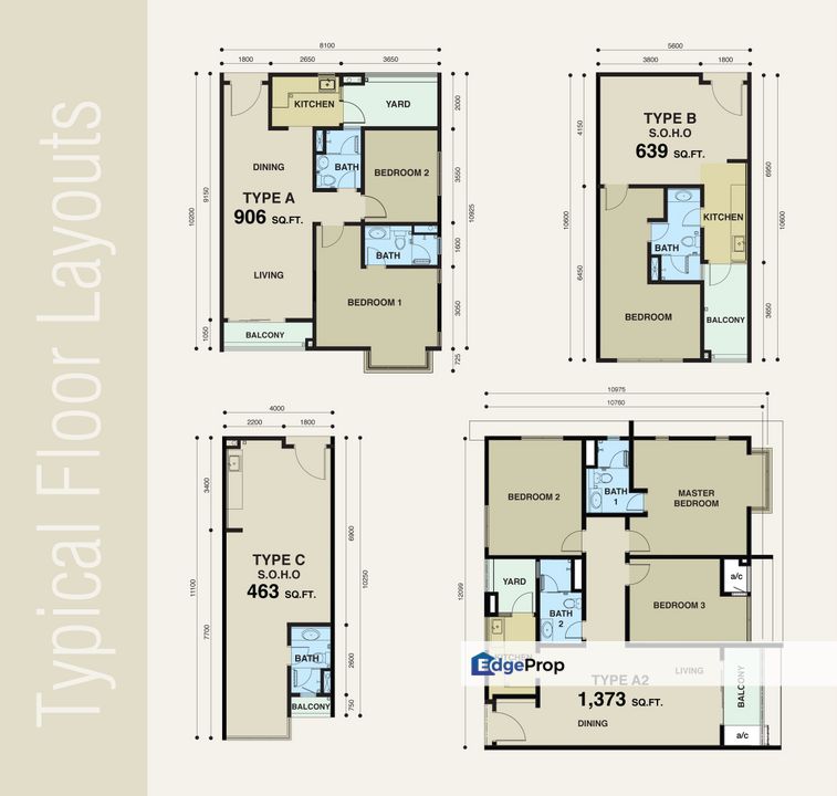 Shaftsbury Residences Cyberjaya - One Room Soho For Sale, Selangor, Cyberjaya