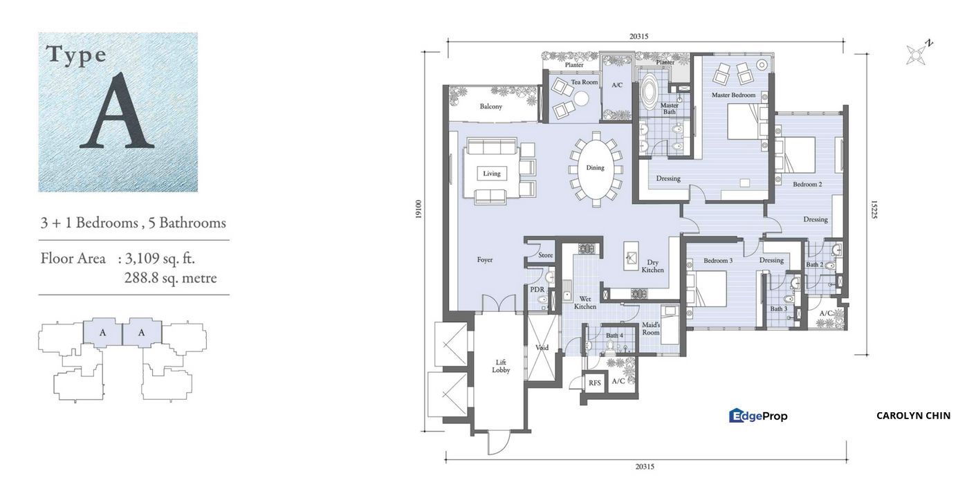 KLCC CONDO WITH PRIVATE LIFT FOR SALE THE PEARL PAVILION , Kuala Lumpur, KLCC