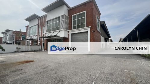 Rawang Guarded Semi Detached Factory Warehouse to let, Selangor, Rawang