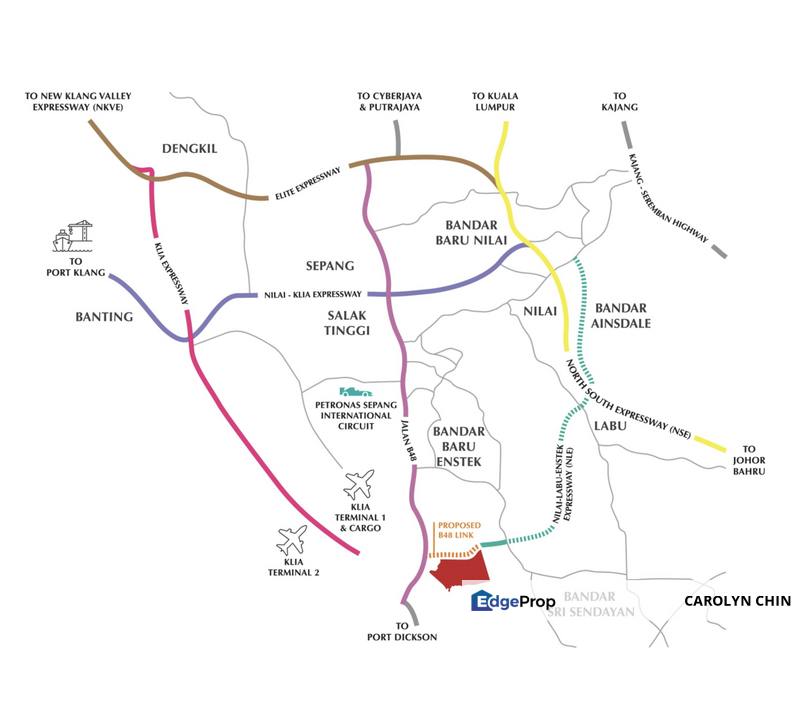 Enstek New Semi Detached Factory For Sale, Negeri Sembilan, Nilai