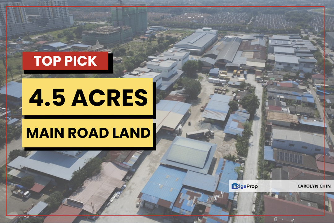 Bukit Kemuning Shah Alam Main Road Fronting Industrial Land For Sale, Selangor, Shah Alam