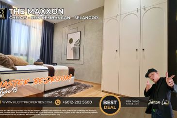 The Maxxon Condo 1150sqft 4 Bedrooms 2 Bathroom at Bandar Damai Perdana Condominium