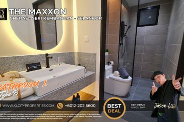 The Maxxon Condo 1150sqft 4 Bedrooms 2 Bathroom at Bandar Damai Perdana Condominium