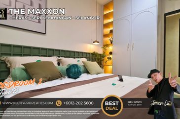 The Maxxon Condo 1150sqft 4 Bedrooms 2 Bathroom at Bandar Damai Perdana Condominium