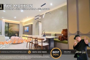 The Maxxon Condo 1150sqft 4 Bedrooms 2 Bathroom at Bandar Damai Perdana Condominium