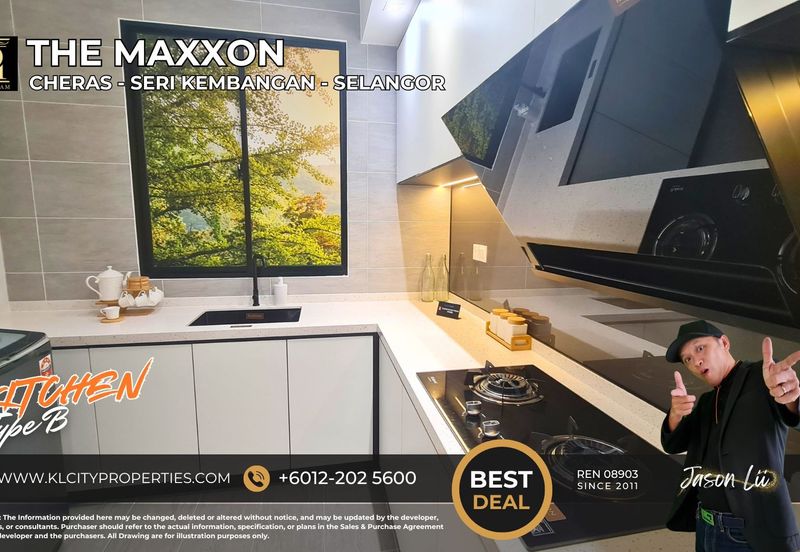 The Maxxon Condo 1150sqft 4 Bedrooms 2 Bathroom at Bandar Damai Perdana Condominium